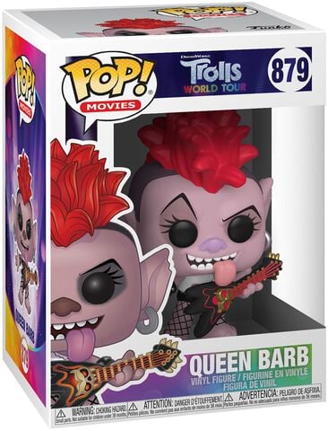 Figurine Funko Pop! N°879 - Trolls World Tour - Barb Reine